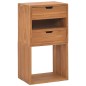 vidaXL Mueble de almacenaje madera maciza de teca 40x30x76 cm vidaXL Mueble de almacenaje madera maciza de teca 40x30x76 cm