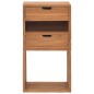 vidaXL Mueble de almacenaje madera maciza de teca 40x30x76 cm vidaXL Mueble de almacenaje madera maciza de teca 40x30x76 cm