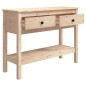 vidaXL Mesa consola madera maciza de pino 100x35x75 cm vidaXL Mesa consola madera maciza de pino 100x35x75 cm
