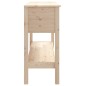 vidaXL Mesa consola madera maciza de pino 100x35x75 cm vidaXL Mesa consola madera maciza de pino 100x35x75 cm