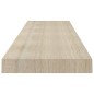 vidaXL Estantes flotantes pared 4 uds MDF color roble 120x23,5x3,8 cm