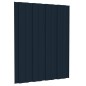 vidaXL Panel para tejado acero galvanizado antracita 12 uds 60x45 cm vidaXL Panel para tejado acero galvanizado antracita 12 uds 60x45 cm