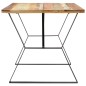vidaXL Mesa de comedor de madera maciza reciclada 140x80x76 cm vidaXL Mesa de comedor de madera maciza reciclada 140x80x76 cm