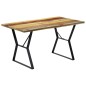 vidaXL Mesa de comedor de madera maciza reciclada 140x80x76 cm vidaXL Mesa de comedor de madera maciza reciclada 140x80x76 cm
