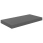 vidaXL Estantes flotantes de pared 2 uds MDF gris brillo 50x23x3,8 cm vidaXL Estantes flotantes de pared 2 uds MDF gris brillo 50x23x3,8 cm