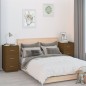 vidaXL Mesitas de noche 2 uds madera de pino marrón miel 40x40x75 cm vidaXL Mesitas de noche 2 uds madera de pino marrón miel 40x40x75 cm