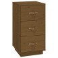 vidaXL Mesitas de noche 2 uds madera de pino marrón miel 40x40x75 cm vidaXL Mesitas de noche 2 uds madera de pino marrón miel 40x40x75 cm