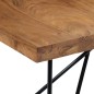vidaXL Mesa de comedor de madera maciza de acacia 180x90x76 cm vidaXL Mesa de comedor de madera maciza de acacia 180x90x76 cm