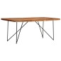 vidaXL Mesa de comedor de madera maciza de acacia 180x90x76 cm vidaXL Mesa de comedor de madera maciza de acacia 180x90x76 cm
