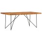 vidaXL Mesa de comedor de madera maciza de acacia 180x90x76 cm vidaXL Mesa de comedor de madera maciza de acacia 180x90x76 cm