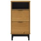 vidaXL Mesita de noche FLAM madera maciza de pino 40x35x80 cm vidaXL Mesita de noche FLAM madera maciza de pino 40x35x80 cm