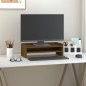 vidaXL Soporte para monitor madera maciza pino marrón miel 50x24x16 cm vidaXL Soporte para monitor madera maciza pino marrón miel 50x24x16 cm