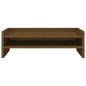 vidaXL Soporte para monitor madera maciza pino marrón miel 50x24x16 cm vidaXL Soporte para monitor madera maciza pino marrón miel 50x24x16 cm