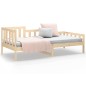 vidaXL Sofá cama madera maciza de pino 90x200 cm