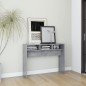 vidaXL Mesa consola madera de ingeniería gris hormigón 105x30x80 cm vidaXL Mesa consola madera de ingeniería gris hormigón 105x30x80 cm