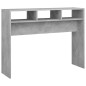 vidaXL Mesa consola madera de ingeniería gris hormigón 105x30x80 cm vidaXL Mesa consola madera de ingeniería gris hormigón 105x30x80 cm