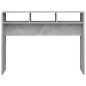 vidaXL Mesa consola madera de ingeniería gris hormigón 105x30x80 cm vidaXL Mesa consola madera de ingeniería gris hormigón 105x30x80 cm