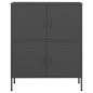 vidaXL Armario de almacenamiento acero gris antracita 80x35x101,5 cm vidaXL Armario de almacenamiento acero gris antracita 80x35x101,5 cm