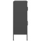 vidaXL Armario de almacenamiento acero gris antracita 80x35x101,5 cm vidaXL Armario de almacenamiento acero gris antracita 80x35x101,5 cm
