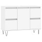 vidaXL Mueble de baño madera de ingeniería blanco 80x33x60 cm vidaXL Mueble de baño madera de ingeniería blanco 80x33x60 cm