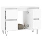 vidaXL Mueble de baño madera de ingeniería blanco 80x33x60 cm vidaXL Mueble de baño madera de ingeniería blanco 80x33x60 cm