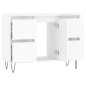 vidaXL Mueble de baño madera de ingeniería blanco 80x33x60 cm vidaXL Mueble de baño madera de ingeniería blanco 80x33x60 cm
