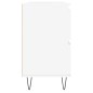 vidaXL Mueble de baño madera de ingeniería blanco 80x33x60 cm vidaXL Mueble de baño madera de ingeniería blanco 80x33x60 cm