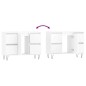 vidaXL Mueble de baño madera de ingeniería blanco 80x33x60 cm vidaXL Mueble de baño madera de ingeniería blanco 80x33x60 cm