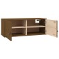 vidaXL Armarios de pared 2 uds madera de pino marrón miel 60x30x30 cm vidaXL Armarios de pared 2 uds madera de pino marrón miel 60x30x30 cm