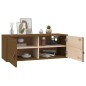 vidaXL Armarios de pared 2 uds madera de pino marrón miel 60x30x30 cm vidaXL Armarios de pared 2 uds madera de pino marrón miel 60x30x30 cm