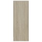 vidaXL Mueble zapatero madera contrachapada roble Sonoma 60x35x92 cm vidaXL Mueble zapatero madera contrachapada roble Sonoma 60x35x92 cm
