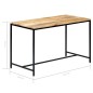 vidaXL Mesa de comedor madera maciza de mango en bruto 120x60x75 cm vidaXL Mesa de comedor madera maciza de mango en bruto 120x60x75 cm