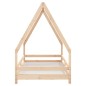 vidaXL Estructura de cama infantil madera maciza de pino 90x190 cm vidaXL Estructura de cama infantil madera maciza de pino 90x190 cm