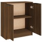 vidaXL Aparador de madera contrachapada marrón roble 60x30x70 cm vidaXL Aparador de madera contrachapada marrón roble 60x30x70 cm