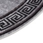 vidaXL Alfombra lavable antideslizante multicolor φ120 cm vidaXL Alfombra lavable antideslizante multicolor φ120 cm