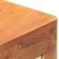 vidaXL Mueble para TV de madera maciza de acacia 116x30x40 cm
