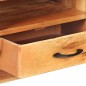 vidaXL Mueble para TV de madera maciza de acacia 116x30x40 cm