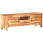 vidaXL Mueble para TV de madera maciza de acacia 116x30x40 cm