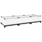 vidaXL Arriate polipropileno 120x40x23 cm