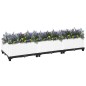 vidaXL Arriate polipropileno 120x40x23 cm