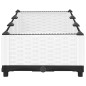vidaXL Arriate polipropileno 120x40x23 cm