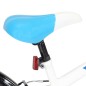 vidaXL Bicicleta de niño 24 pulgadas azul y blanca