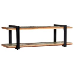 vidaXL Mueble para la TV de madera maciza reciclada 130x40x40 cm