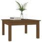 vidaXL Mesa de centro madera maciza de pino marrón miel 55x55x30 cm vidaXL Mesa de centro madera maciza de pino marrón miel 55x55x30 cm