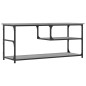 vidaXL Mueble de TV contrachapada y acero gris Sonoma 103x38x46,5 cm vidaXL Mueble de TV contrachapada y acero gris Sonoma 103x38x46,5 cm
