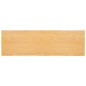 vidaXL Mesa consola de madera maciza de roble 83x30x73 cm 