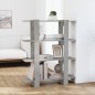 vidaXL Estantería/divisor de espacios gris hormigón 100x30x123,5 cm vidaXL Estantería/divisor de espacios gris hormigón 100x30x123,5 cm