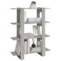 vidaXL Estantería/divisor de espacios gris hormigón 100x30x123,5 cm vidaXL Estantería/divisor de espacios gris hormigón 100x30x123,5 cm
