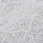 vidaXL Alfombra de algodón gris claro 120x180 cm vidaXL Alfombra de algodón gris claro 120x180 cm