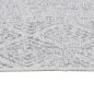 vidaXL Alfombra de algodón gris claro 120x180 cm vidaXL Alfombra de algodón gris claro 120x180 cm